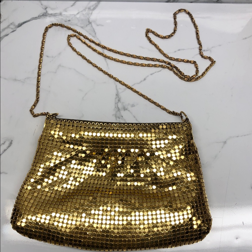 ✨Vintage Gold Sequin Clutch